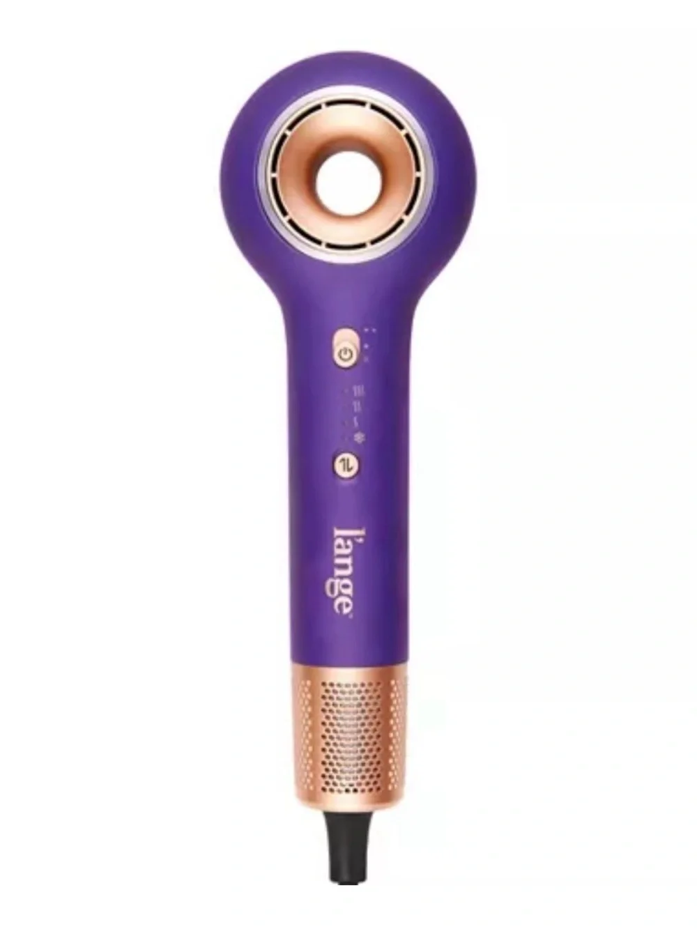 lange axia halo rolling hair dryer purple NIB
